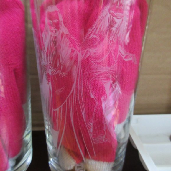 Star Wars Episode 1 Phantom Menace Pepsi Premiums 16 oz. set of 2 glasses - Picture 8 of 12